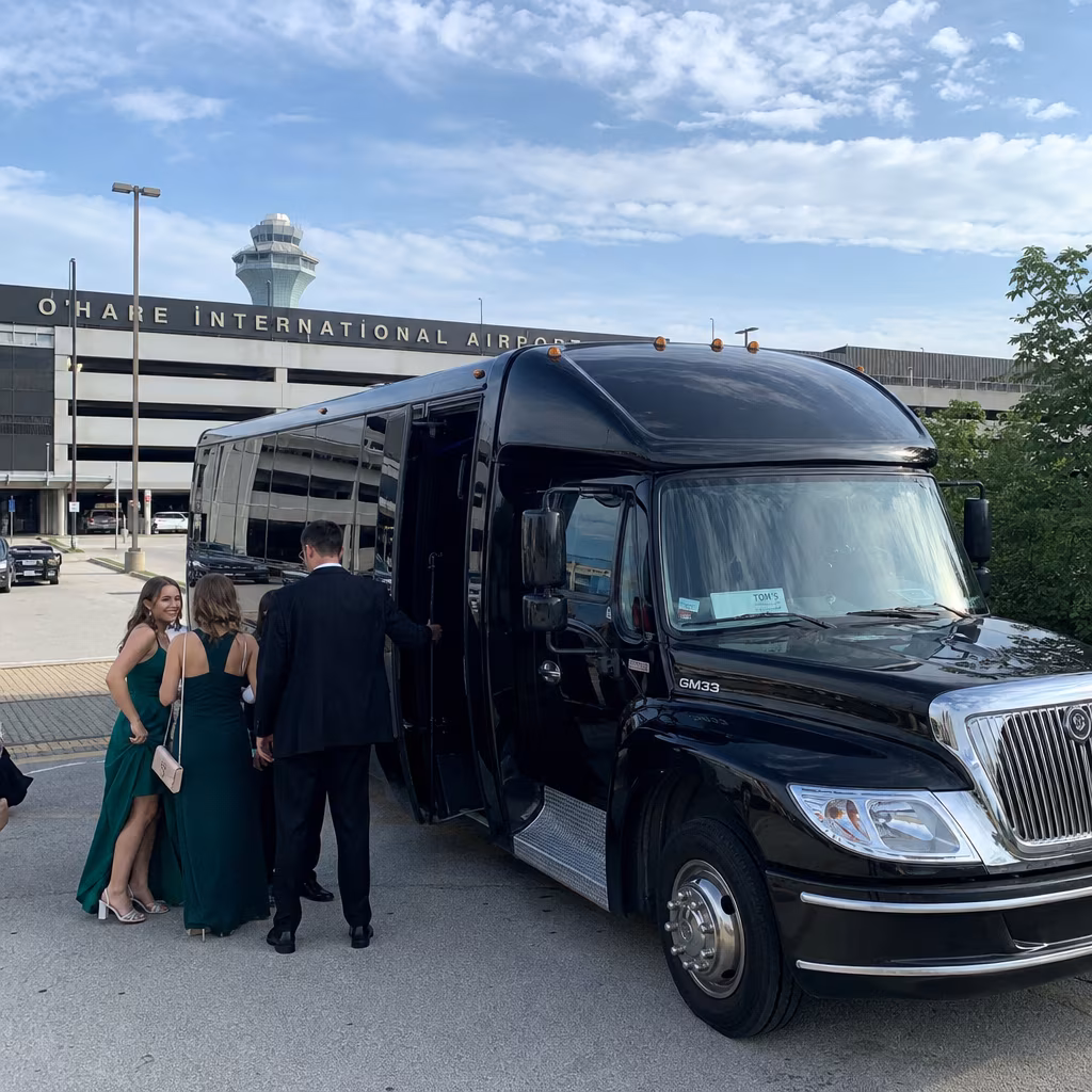 Rent a Bus to O'Hare International Airport (ORD)