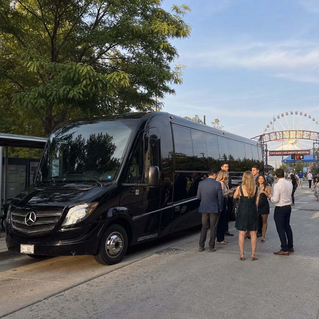 Rent a Bus to Navy Pier
