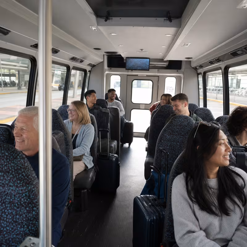 Chicago Airport Transportation fleet vehicle