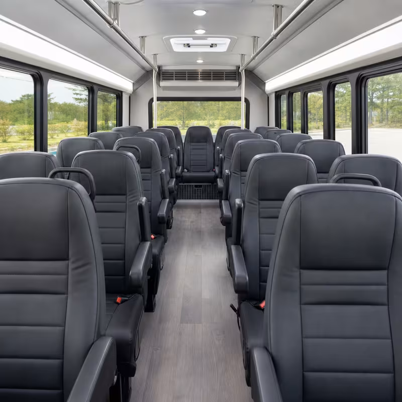 minibus interior