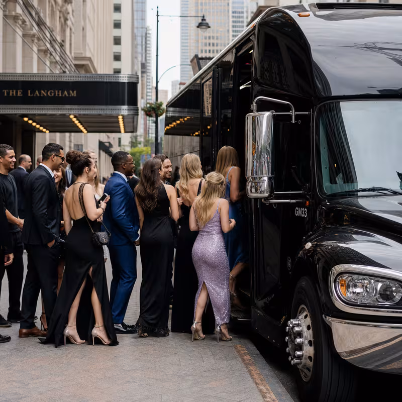 Private event transportation