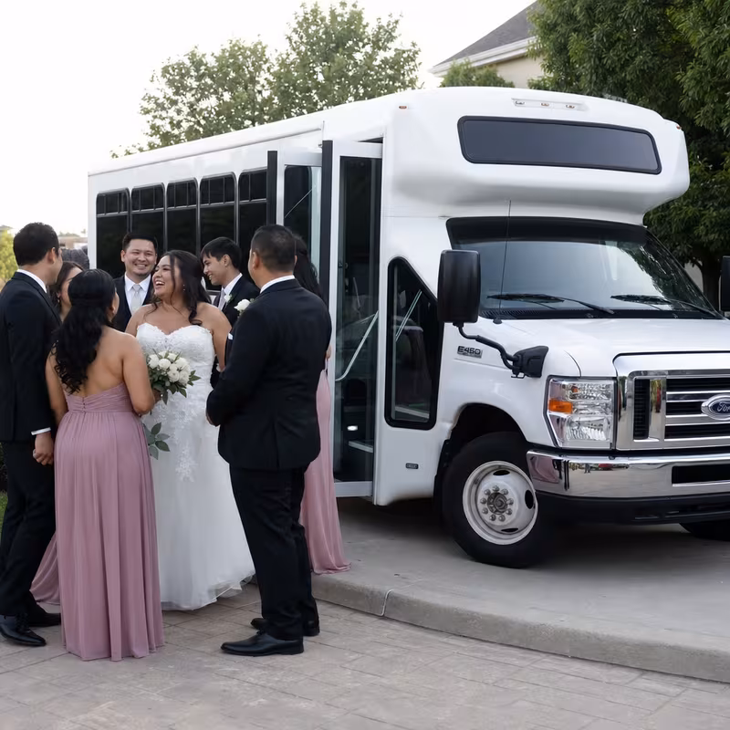 Chicago Wedding Transportation fleet vehicle
