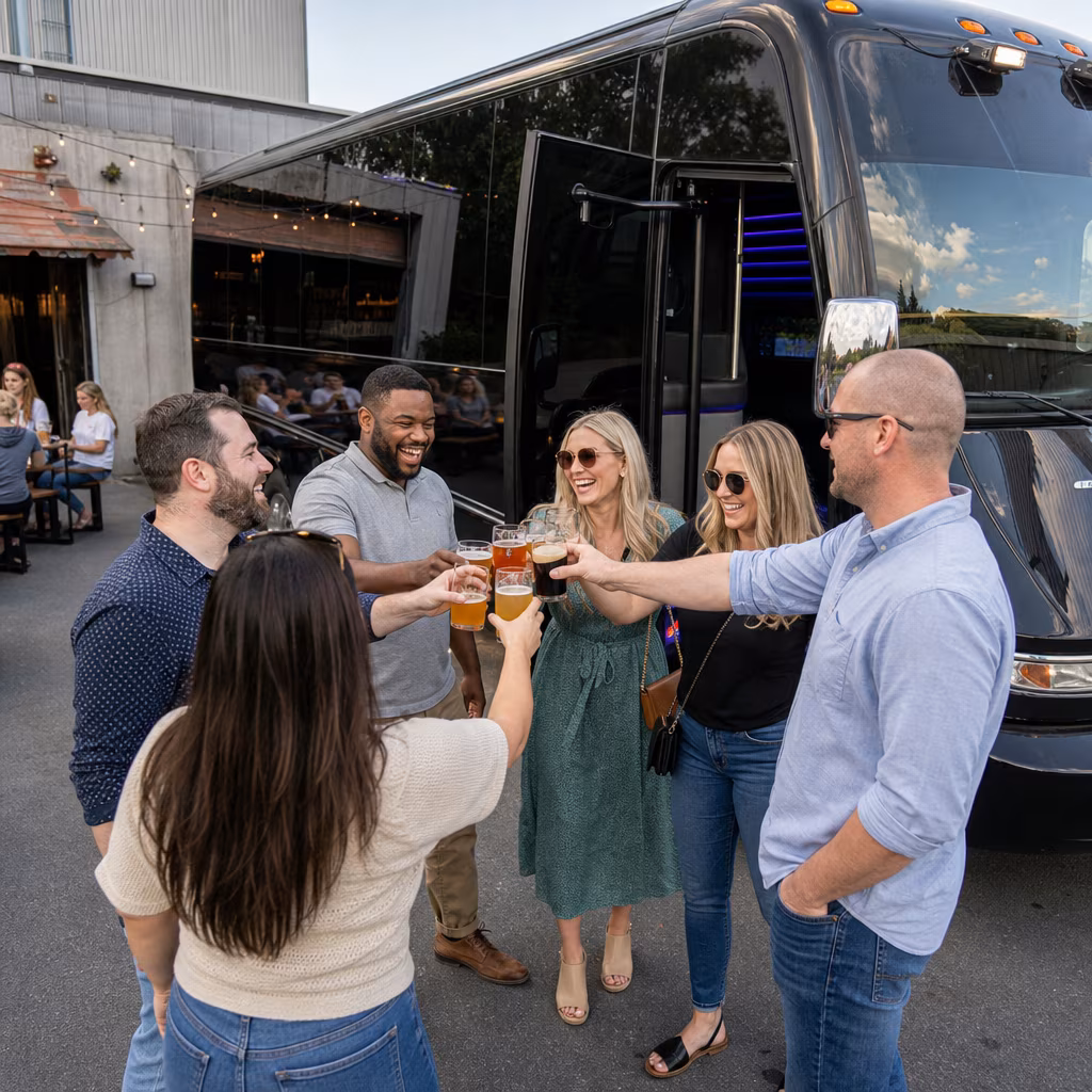 Chicago Winery Tour & Pub Crawl Transportation